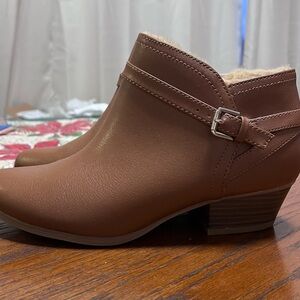 Old Navy Chestnut Ankle Booties
